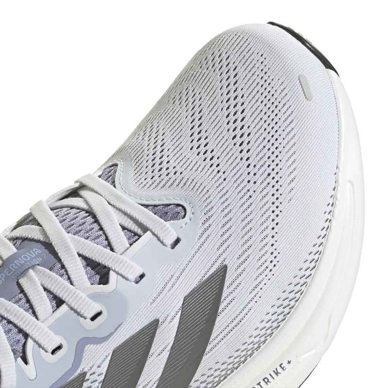Adidas Supernova Solution 2, Laufschuh, Herren, Dash Grey/Iron Metallic/Hi-Res Yellow