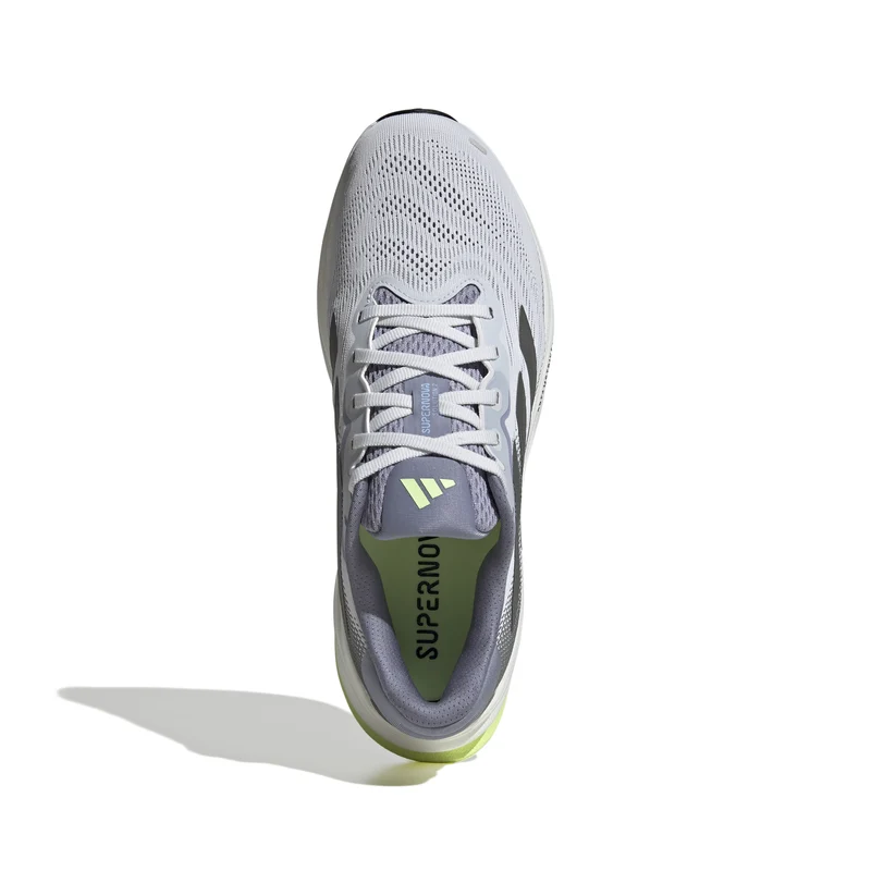 Adidas Supernova Solution 2, Laufschuh, Herren, Dash Grey/Iron Metallic/Hi-Res Yellow