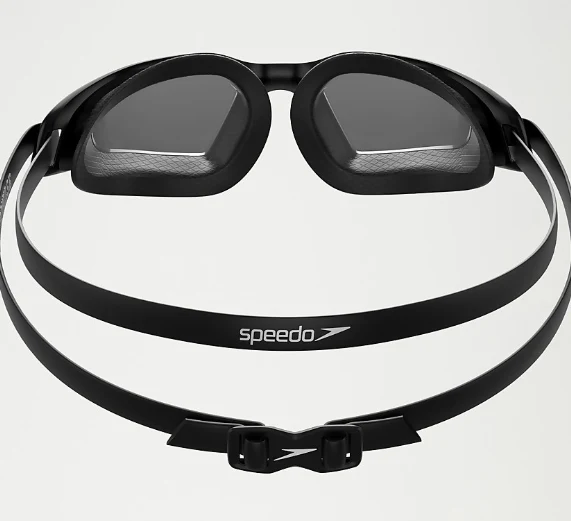 Speedo Hydropulse, Schwimmbrille, Black/Grey
