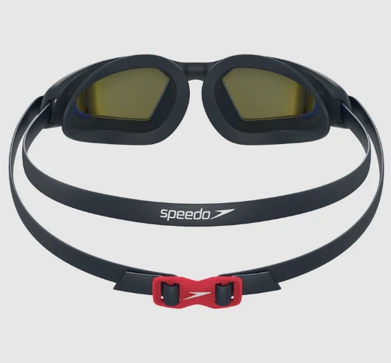 Speedo Hydropulse Mirror, Schwimmbrille, Navy/Blue