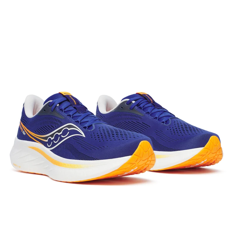 Saucony Ride 18, Laufschuh, Herren, Azurite/Peel