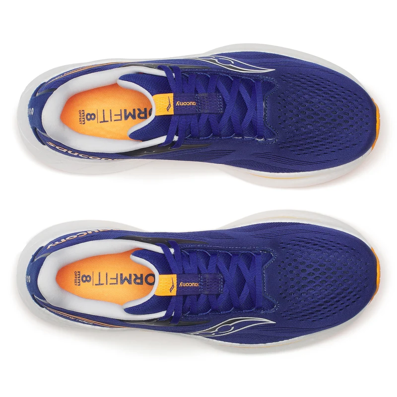Saucony Ride 18, Laufschuh, Herren, Azurite/Peel