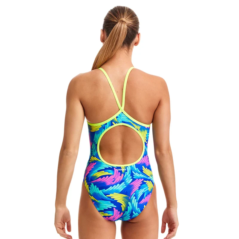 Way Funky Funkita Diamond Back One Piece Air Lift, Badeanzug, Kinder