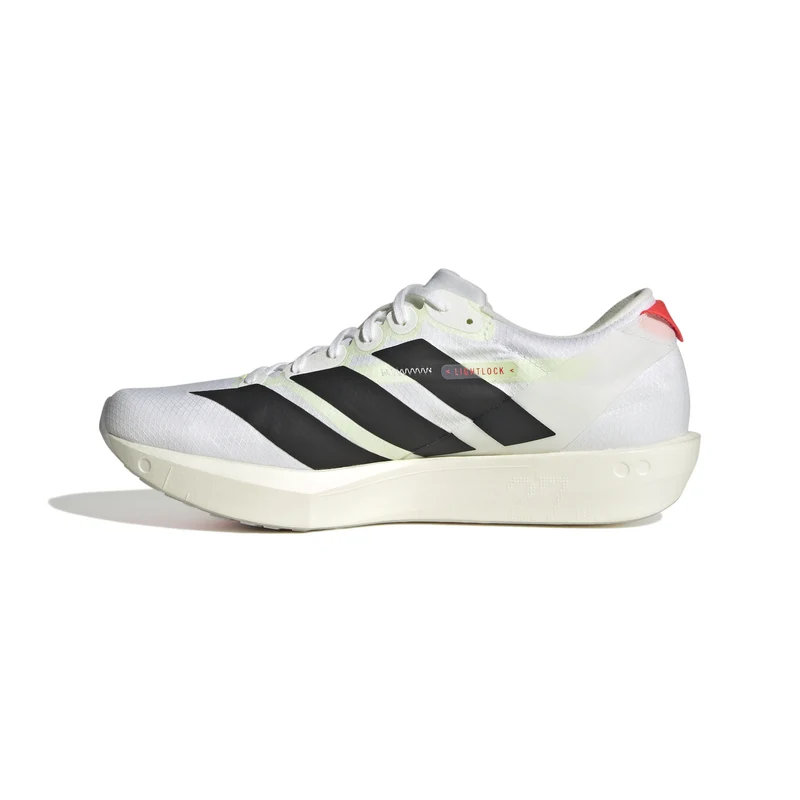 Adidas ADIZERO ADIOS 9, Laufschuh, Damen, Cloud White/Core Black/Lucid Red