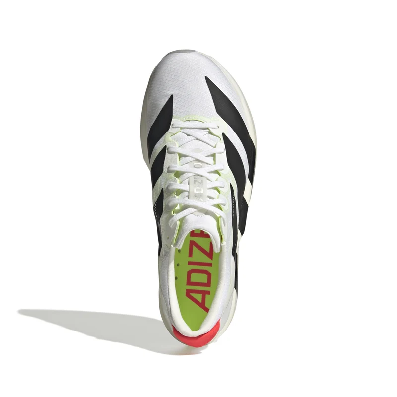 Adidas ADIZERO ADIOS 9, Laufschuh, Damen, Cloud White/Core Black/Lucid Red