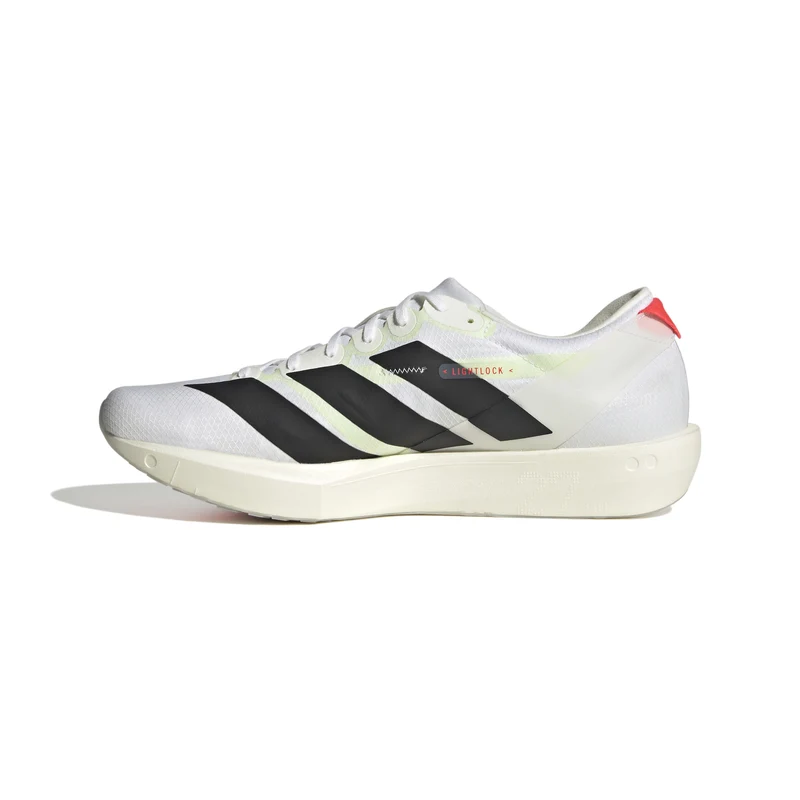 Adidas ADIZERO ADIOS 9, Laufschuh, Herren, Cloud White/Core Black/Silver Metallic