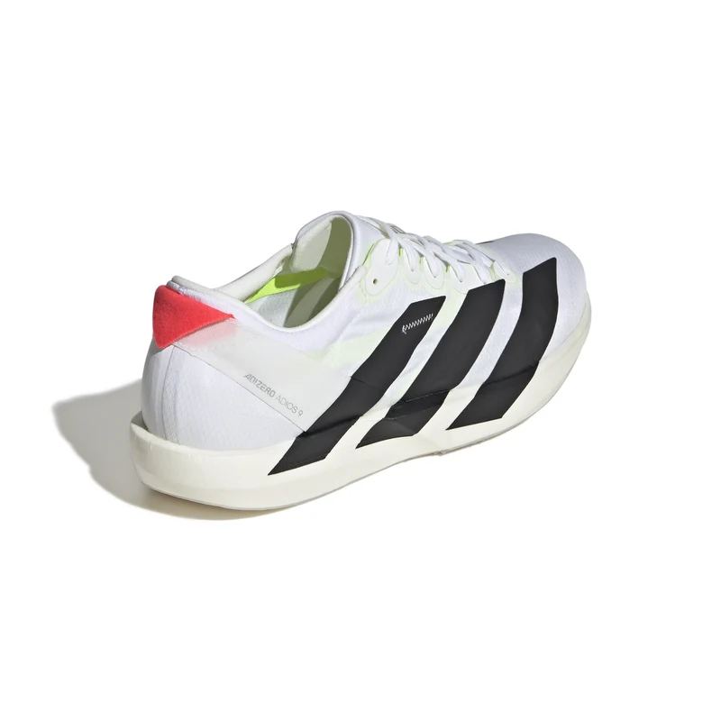 Adidas ADIZERO ADIOS 9, Laufschuh, Herren, Cloud White/Core Black/Silver Metallic