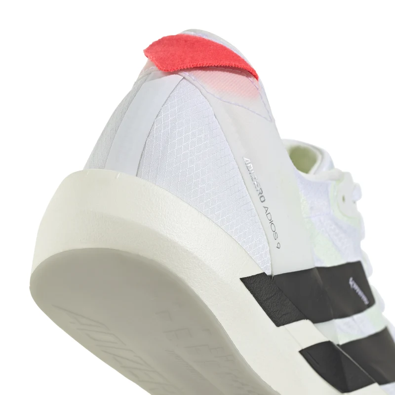Adidas ADIZERO ADIOS 9, Laufschuh, Herren, Cloud White/Core Black/Silver Metallic