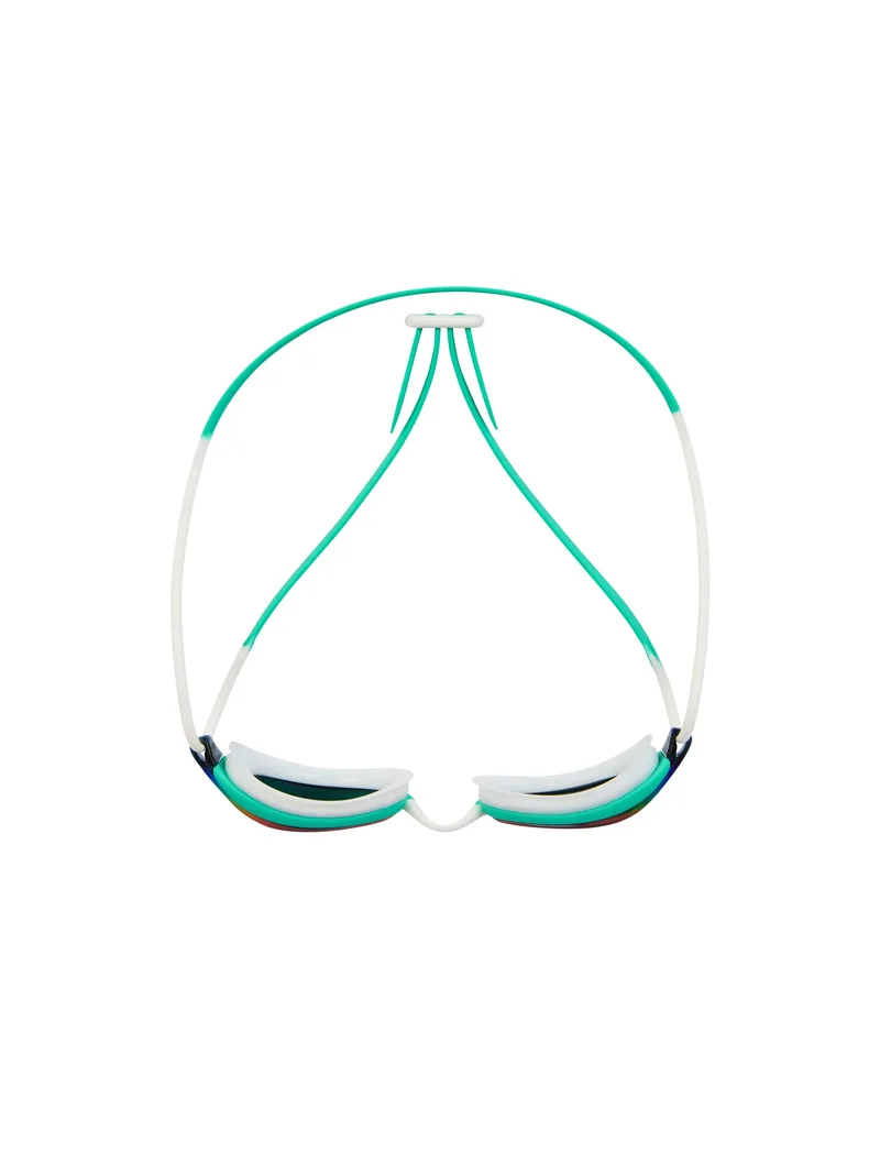 Zoggs Fusion Air Titanium, Türkis/White/Mirrored Green