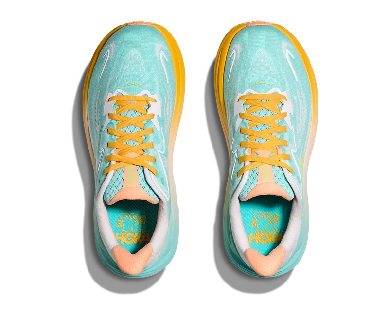 Hoka Clifton 10, Laufschuh, Damen, Blue Spark/White