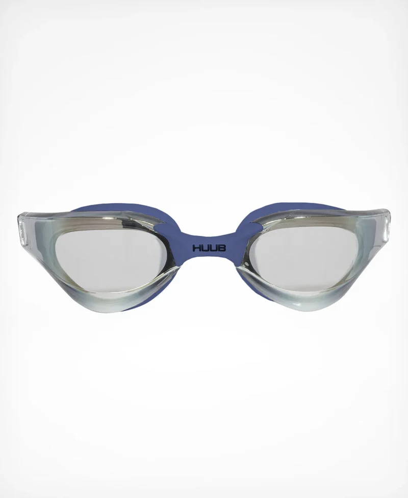 Huub Thomas Lurz Schwimmbrille, Light Smoke Mirror, Stahlblau