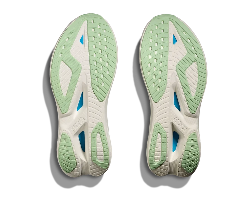 Hoka Mach X 2, Laufschuhe, Damen, Snow Melt/Blue Spark