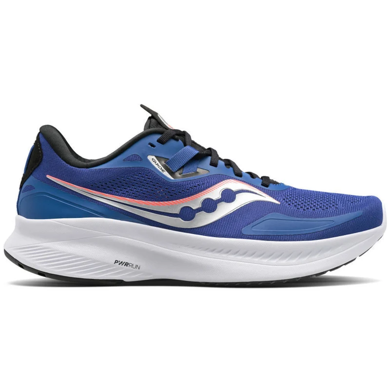 Saucony Guide 15, Herren, sapphire/black, blau/schwarz/weiß