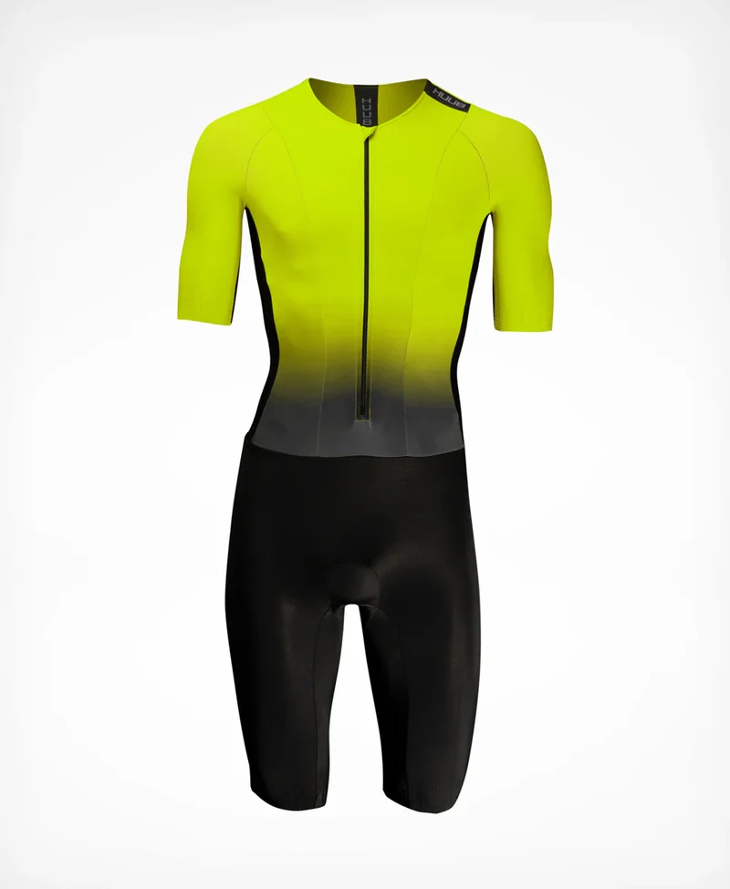 Huub Collective TriSuit, Herren, Fluo Yellow/Black