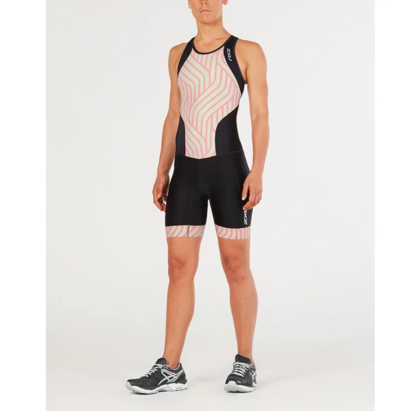 2XU Perform Y-Back Trisuit, Damen, schwarz/mint