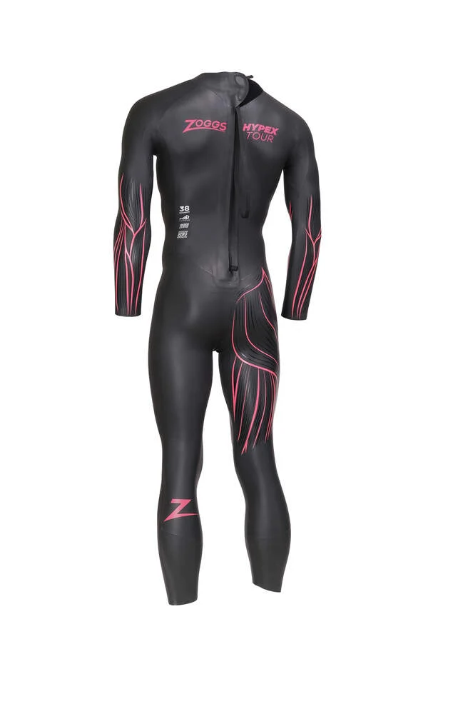 Zoggs Hypex TOUR FS, Black/Red, Neoprenanzug, Herren 2026