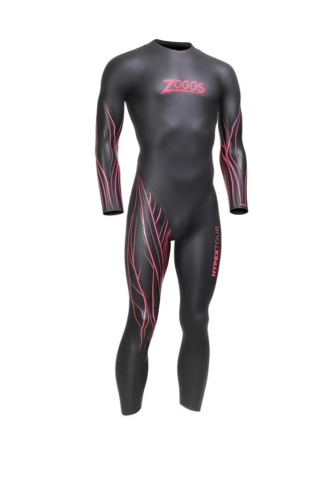 Zoggs Hypex TOUR FS, Black/Red, Neoprenanzug, Herren 2026