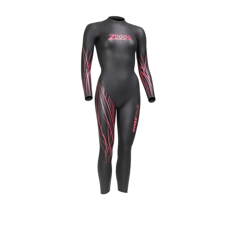 Zoggs Hypex TOUR FS, Black/Red, Neoprenanzug, Damen 2026