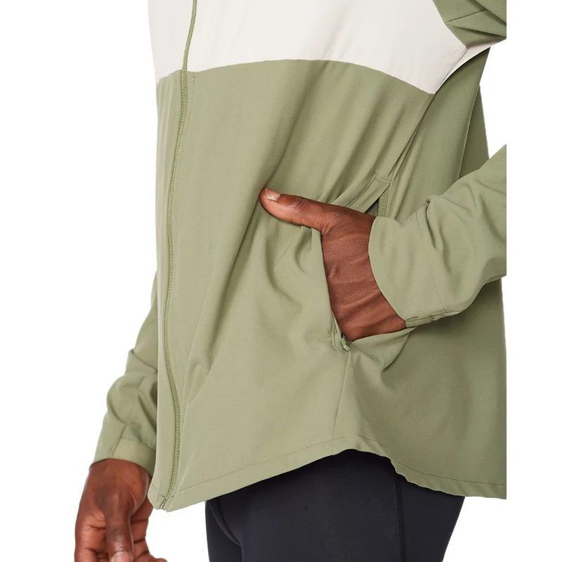 2XU Aero Jacket, Herren, Alpine/Kiwi Reflective, Kiwi/hellbeige