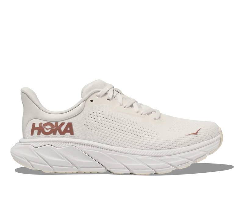 Hoka Arahi 7, Laufschuh, Damen, Blanc De Blanc/Rose Gold
