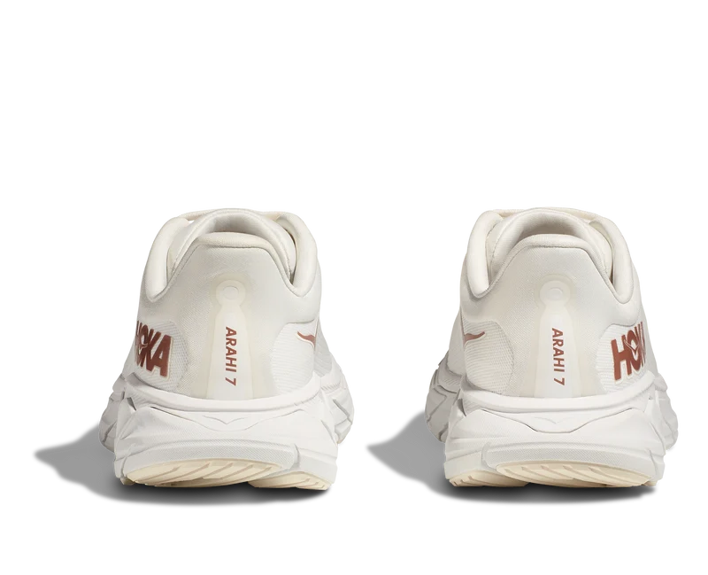 Hoka Arahi 7, Laufschuh, Damen, Blanc De Blanc/Rose Gold