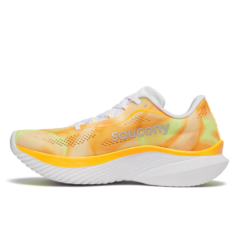 Saucony Kinvara 15, Laufschuh, Damen, Peel/White Orange Clair