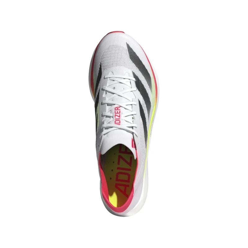 Adidas ADIZERO TAKUMI SEN 10, Laufschuh, Herrren, Cloud White/Core Black/Lucid Red
