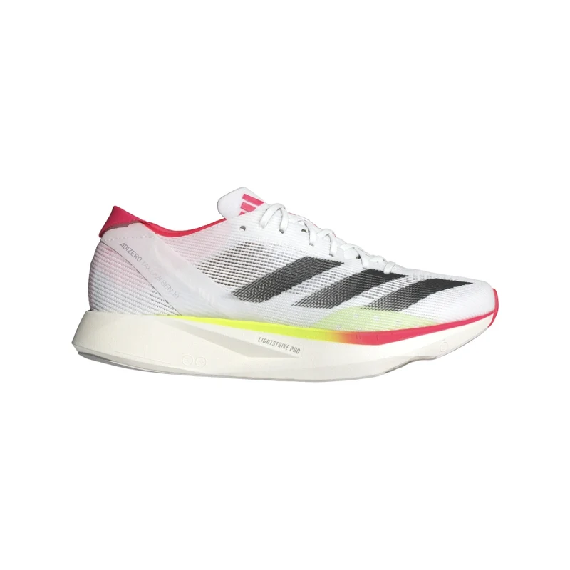 Adidas ADIZERO TAKUMI SEN 10, Laufschuh, Damen, Cloud White/Core Black/Lucid Red