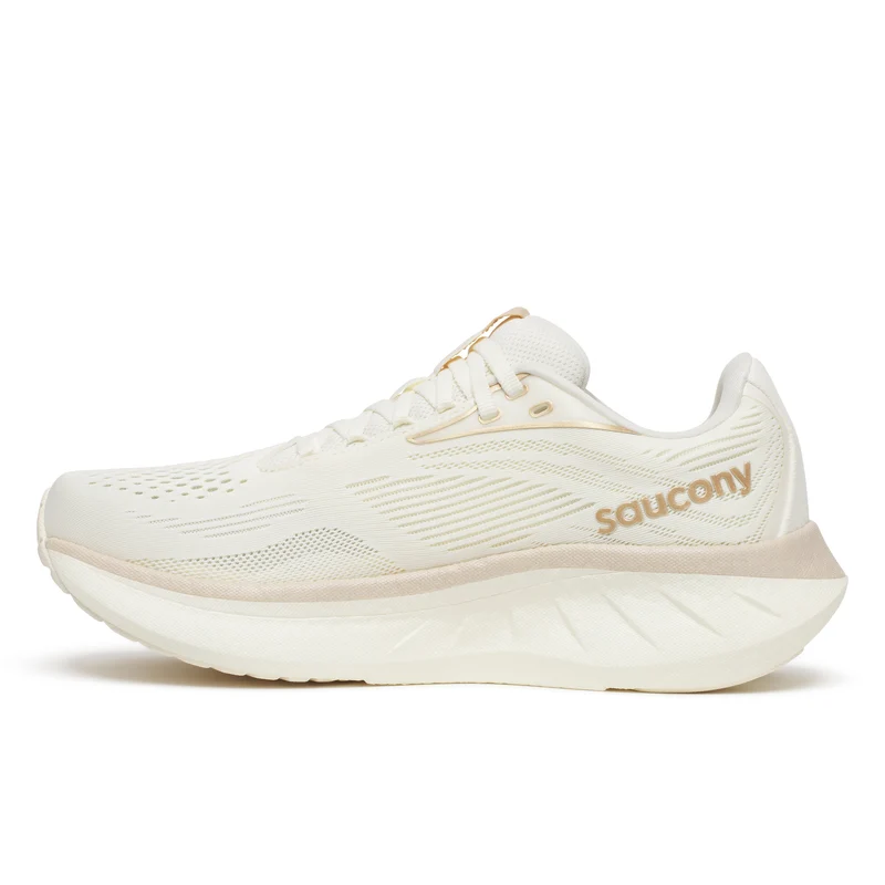 Saucony Ride 18, Laufschuh, Damen, VANILLA