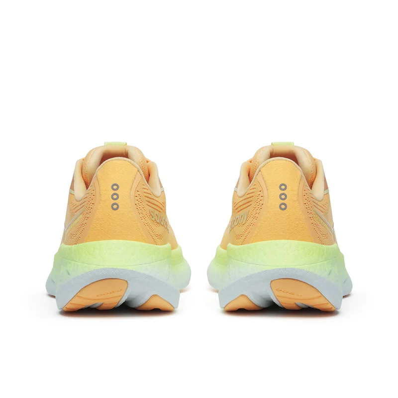 Saucony Ride 18, Laufschuh, Damen, PEACH/SUNNY