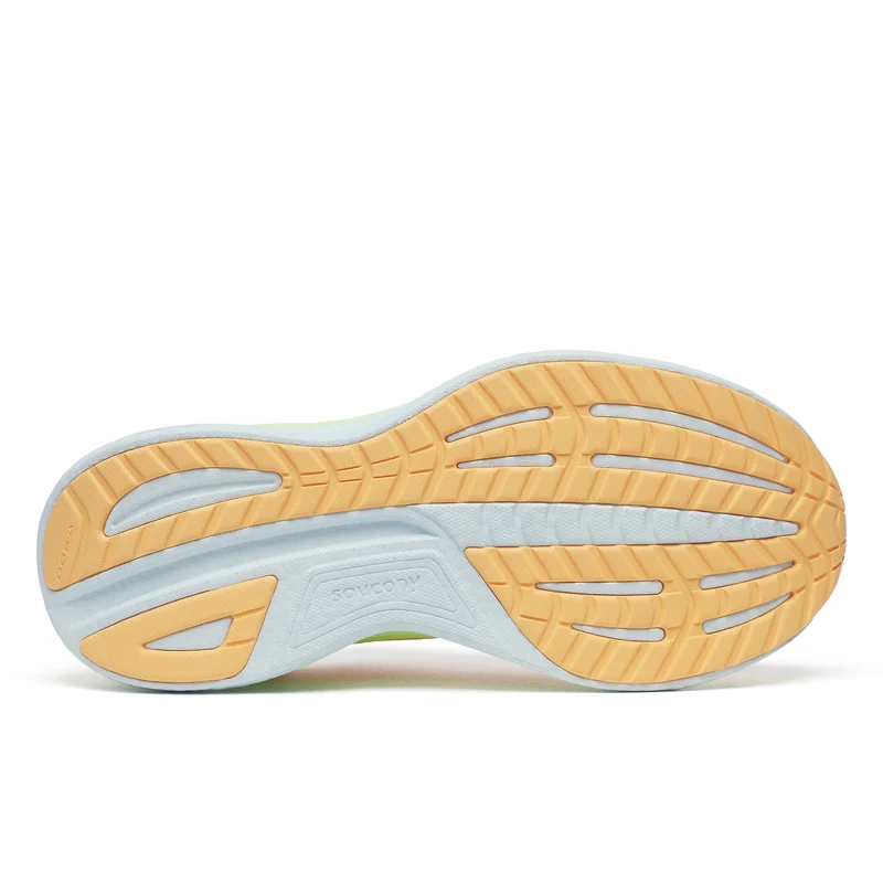 Saucony Ride 18, Laufschuh, Damen, PEACH/SUNNY