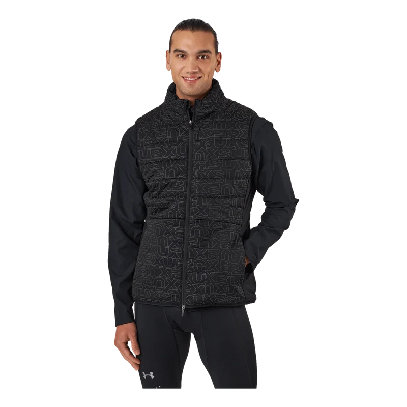 2XU Ignition Insulation Vest, Herren, Black/Abstract Monogram