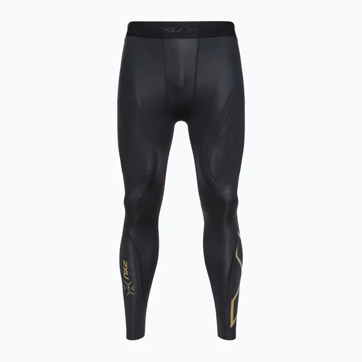 2XU Herren MCS Cross Training Compression Tights, Black/Gold