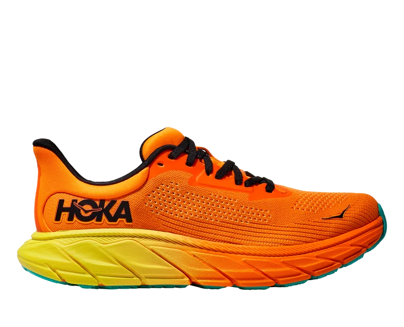 Hoka Arahi 7, Laufschuh, Damen, Electric Tangerine/Black
