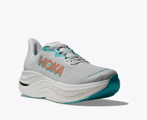 Hoka Skyward X, Laufschuh, Damen, Cosmic Grey/Rose Gold