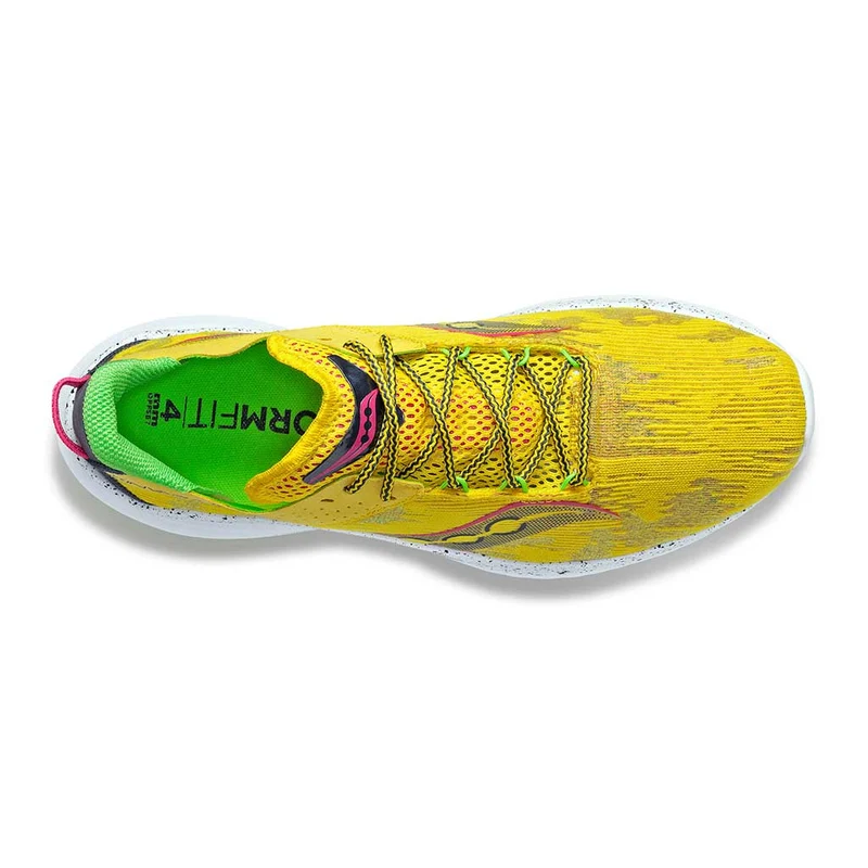 Saucony Kinvara 14, Damen, Laufschuhe, sulphur otherworld, gelb