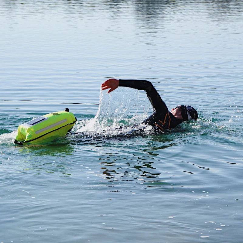 schwimm-sicher.de Swim & Safety Buoy, Ultimate, neongelb