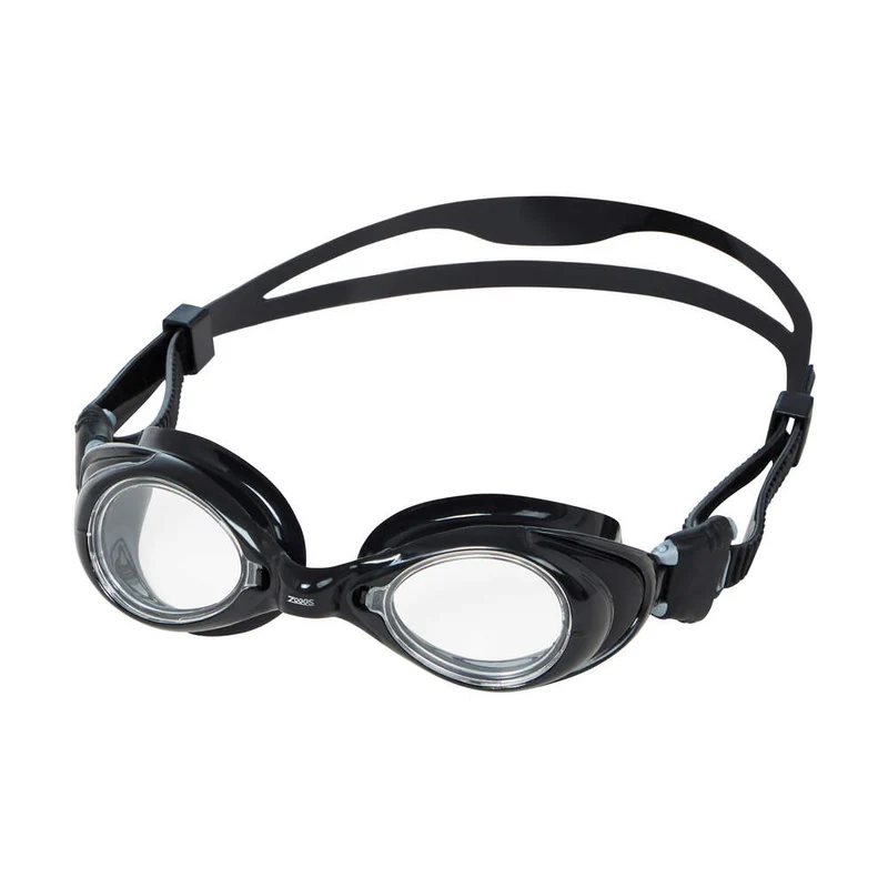 Zoggs Vision, Optische-Schwimmbrille, black/black/clear