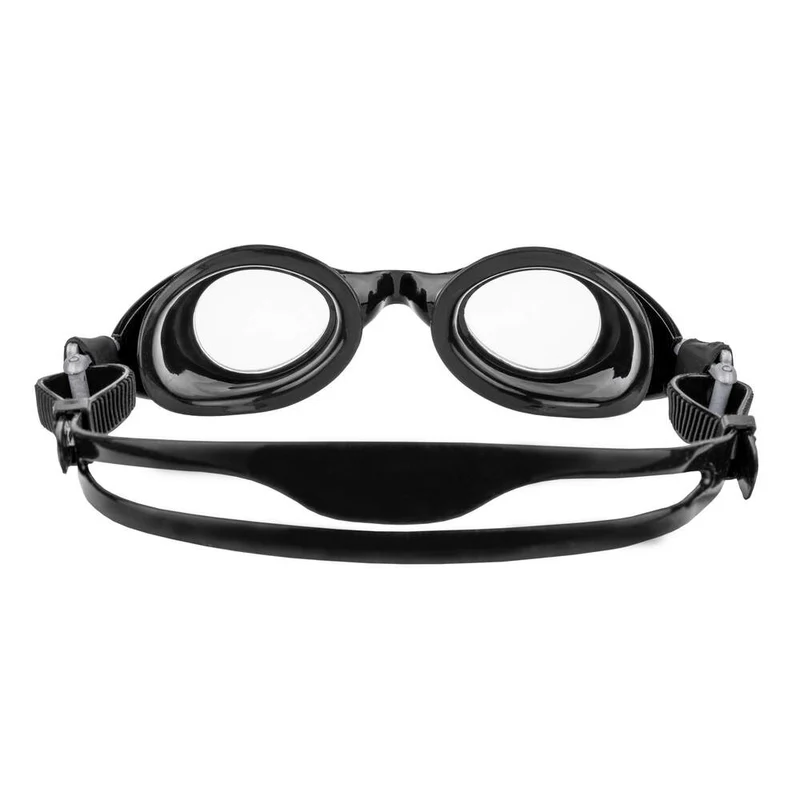 Zoggs Vision, Optische-Schwimmbrille, black/black/clear