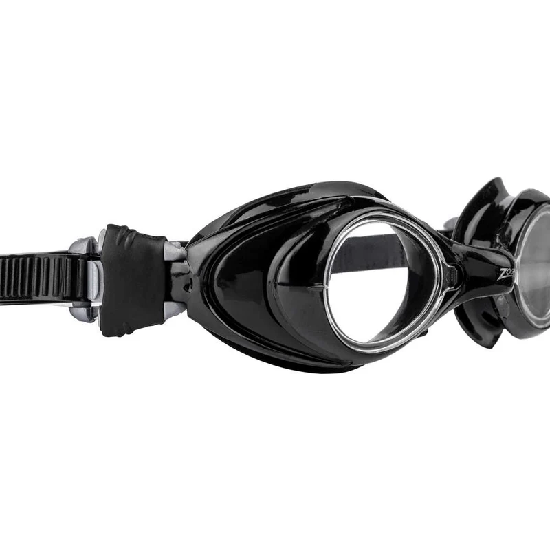 Zoggs Vision, Optische-Schwimmbrille, black/black/clear