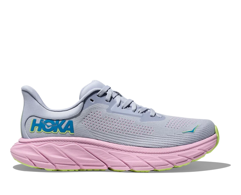 Hoka Arahi 7, Laufschuh, Damen, Gull/Pink Twilight