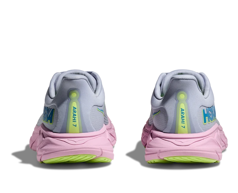 Hoka Arahi 7, Laufschuh, Damen, Gull/Pink Twilight