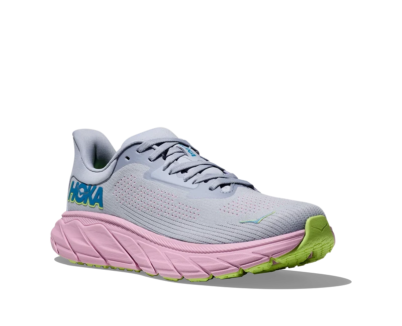 Hoka Arahi 7, Laufschuh, Damen, Gull/Pink Twilight