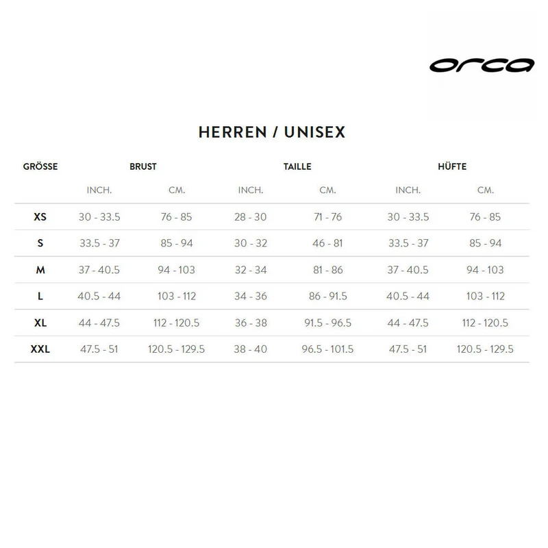 Orca Enduro Square-Leg, Badehose, Herren, schwarz
