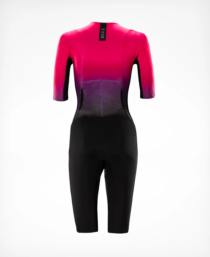 Huub Collective TriSuit, Damen, Black/Rose Fade