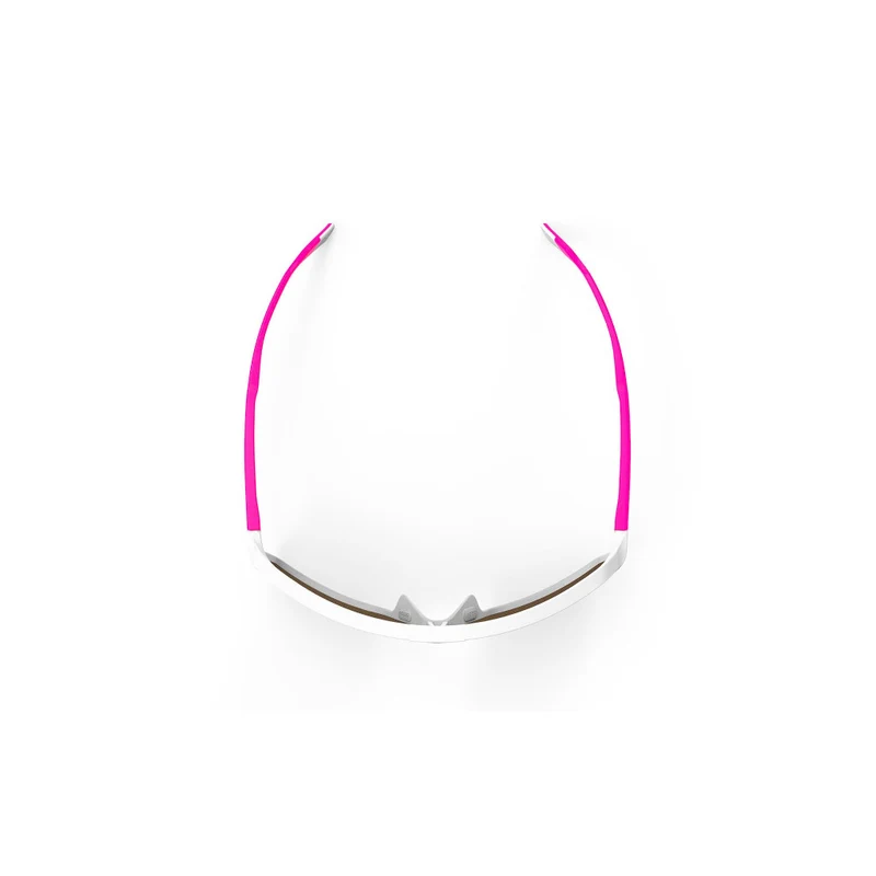 RUDY Project Sun.Spinshield White/Pink Fluo M. - MLS Red, Radbrille, Sportbrille, weiß/pink