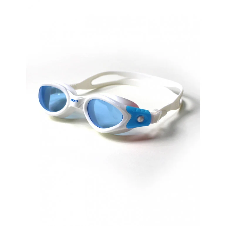 Zone3 Apollo getönte Schwimmbrille. weiß/blau