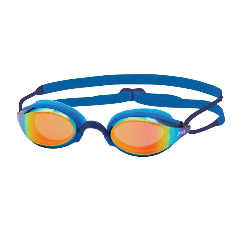 Zoggs Fusion Air Titanium, Blue/Blue/Mirror Orange