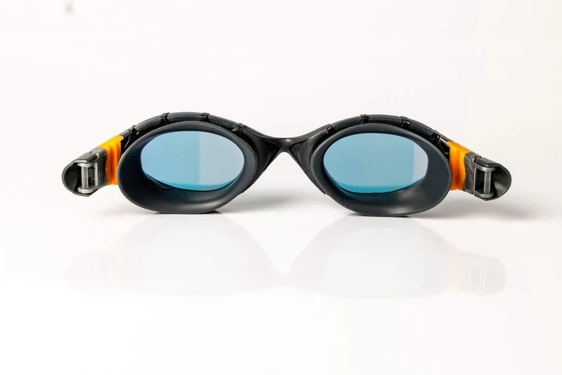 Zoggs Predator Flex Titanium, Grey/Black/Mirrored Orange