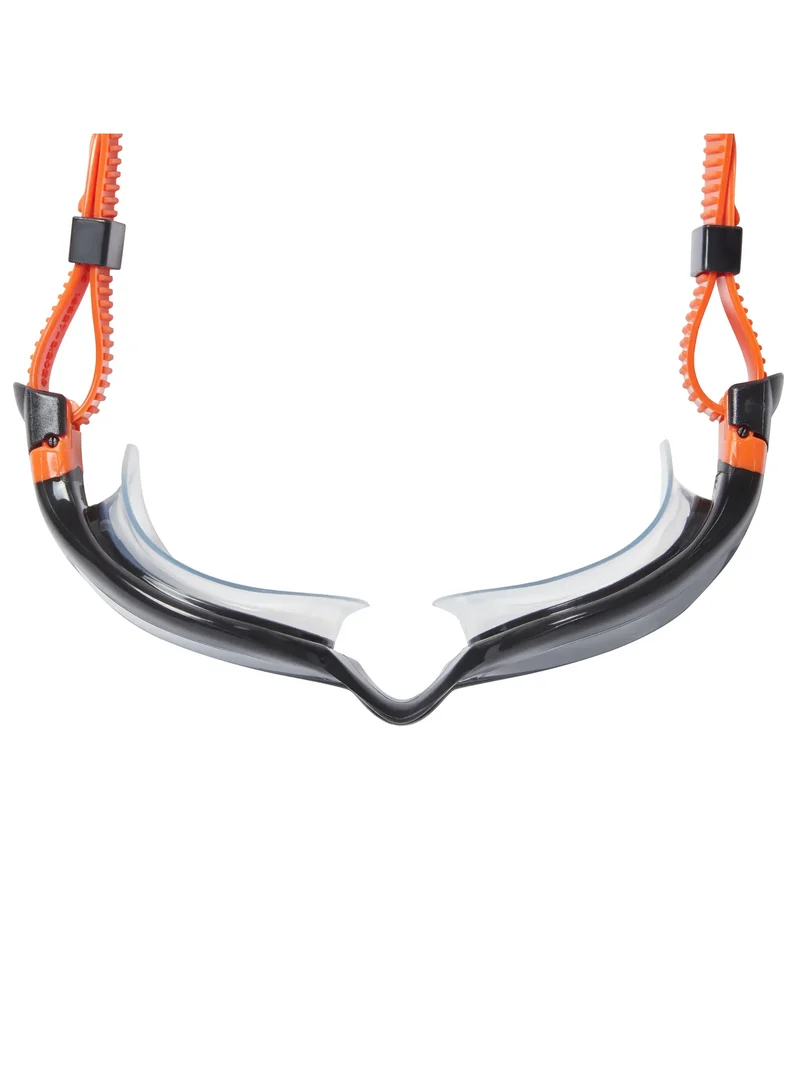 Zoggs Tiger LSR+, Black/Orange/Tinted Smoke